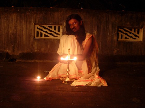 The Saree: The Saree and light