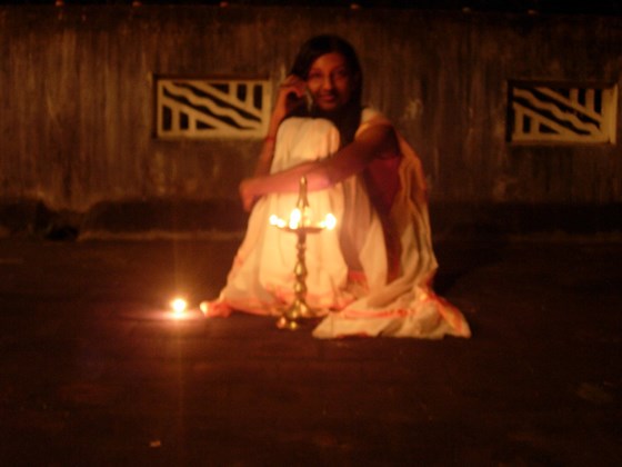 The Saree: The Saree and light