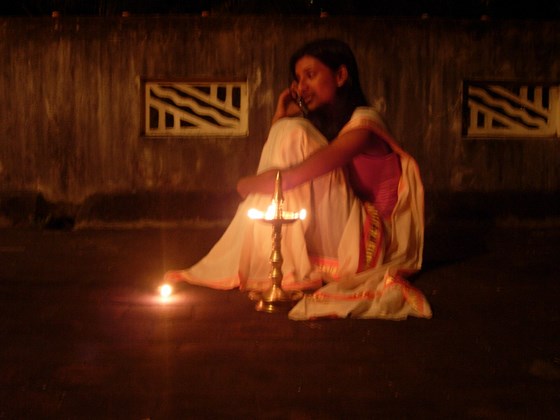 The Saree: The Saree and light