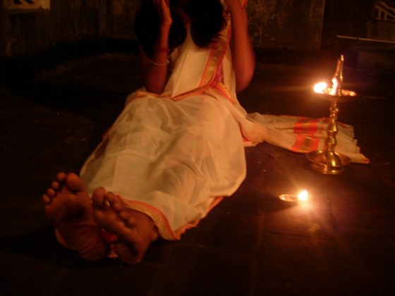 The Saree: The Saree and light