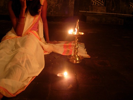 The Saree: The Saree and light