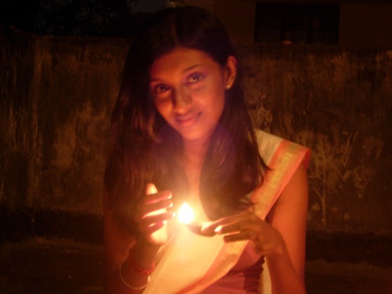 The Saree: The Saree and light