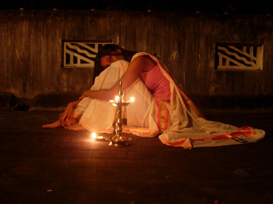 The Saree: The Saree and light